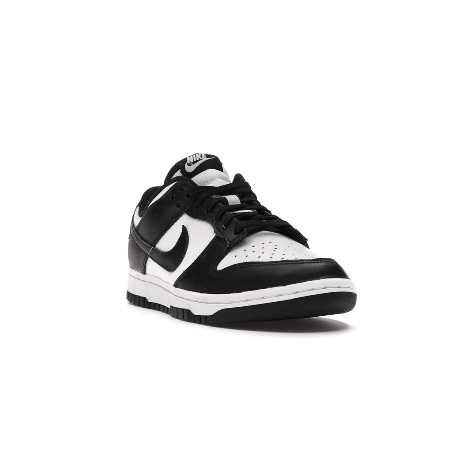 Nike Dunk Low Retro White Black Panda (2021) (Women's) - Image 7 - Only at www.BallersClubKickz.com - Say hello to the new Nike Dunk Low Retro White Black Panda (2021) (Women's)! White & black leather upper with Nike Swoosh logo. Get your pair for $100 in March 2021! Shop now!