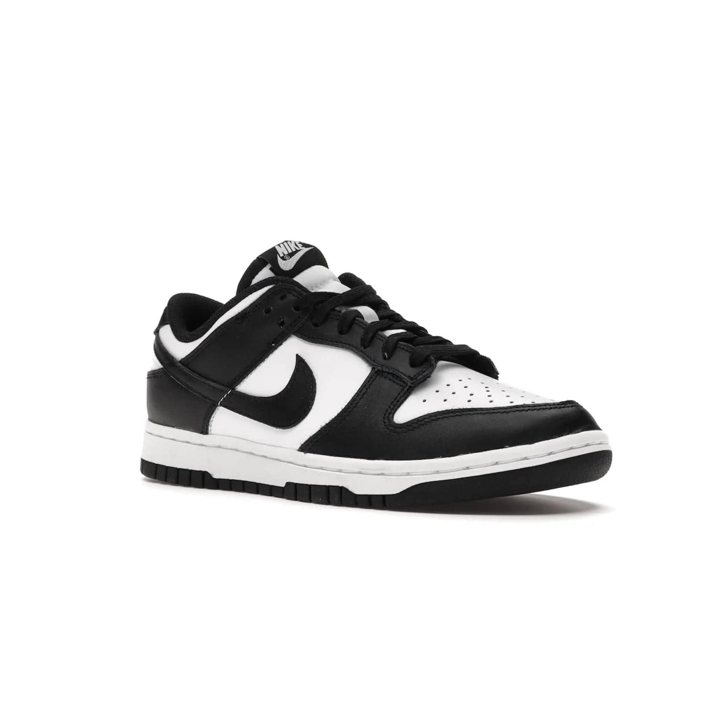 Nike Dunk Low Retro White Black Panda (2021) (Women's) - Image 5 - Only at www.BallersClubKickz.com - Say hello to the new Nike Dunk Low Retro White Black Panda (2021) (Women's)! White & black leather upper with Nike Swoosh logo. Get your pair for $100 in March 2021! Shop now!